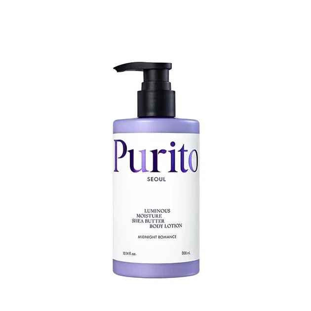 Лосьон для тела увлажняющий с маслом ши Purito Seoul Luminous Moisture Shea Butter Body Lotion Midnight Romance 300 мл - Фото 1 Лосьон для тела увлажняющий с маслом ши Purito Seoul Luminous Moisture Shea Butter Body Lotion Midnight Romance 300 мл - изображение 1
