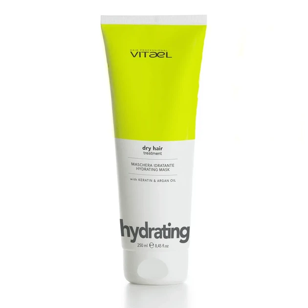 Маска для увлажнения волос Vitael Dry Hair Hydrating Mask 250 мл - Фото 1 Маска для увлажнения волос Vitael Dry Hair Hydrating Mask 250 мл - изображение 1
