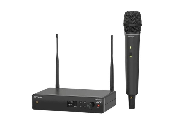 Бездротова мікрофонна система Behringer XTM1-35 Vocal Set UHF Чорна (SUP_em6616) (4033653071956) - зображення 3