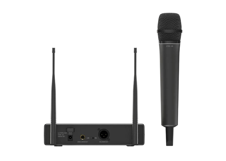 Бездротова мікрофонна система Behringer XTM1-35 Vocal Set UHF Чорна (SUP_em6616) (4033653071956) - зображення 4