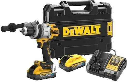 Дриль-шурупокрут акумуляторний ударний DeWalt 18V XR POWERSTACK з 2 акумуляторами 5 Ah (DCD1007H2T-QW) - зображення 7