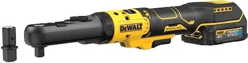 Grzechotka akumulatorowa DeWalt POWERSTACK 18 V 102 Nm z 2 akumulatorami 1.7 Ah (DCF510E2G-QW) - obraz 4