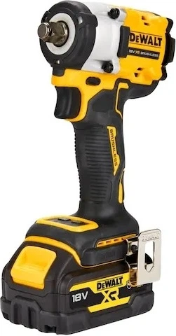 Akumulatorowy klucz udarowy DeWalt 18 V XR 1/2" 406 Nm z 2 akumulatorami 5 Ah (DCF921P2G-QW) - obraz 2