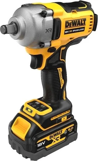 Акумуляторний ударний гайковерт DeWalt 18V XR 1/2" 812 Нм з 2 акумуляторами 5 Аг (DCF891P2G-QW) - зображення 3