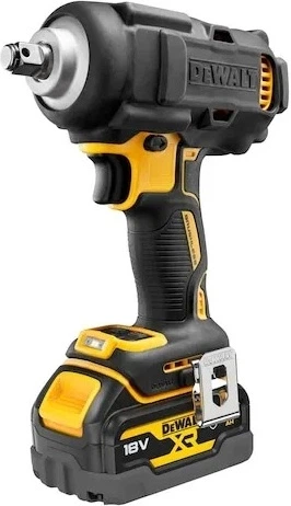 Акумуляторний ударний гайковерт DeWalt 18V XR 1/2" 812 Нм з 2 акумуляторами 5 Аг (DCF891P2G-QW) - зображення 5