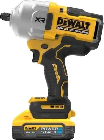 Акумуляторний ударний гайковерт DeWalt POWERSTACK 18V 1/2" 1626 Нм з 2 акумуляторами 5 Аг (DCF961H2T-QW) - зображення 2