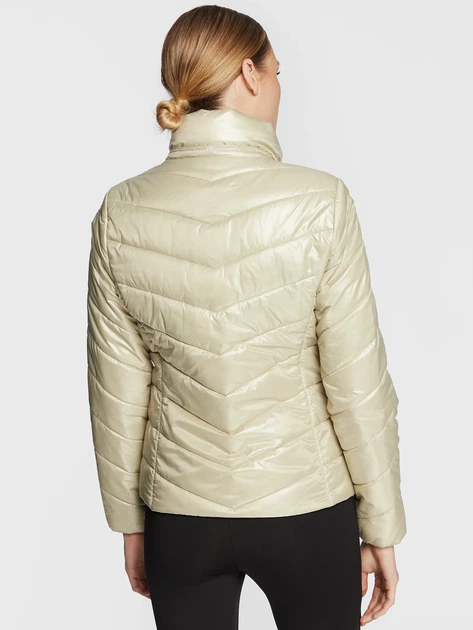 Куртка демісезонна коротка з капюшоном жіноча Calvin Klein K20K204867-AF6 S Бежева (8719856872793) - зображення 3