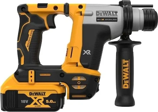 Акумуляторний перфоратор DeWalt SDS-Plus 18V XR з 2 акумуляторами 5 Аг (DCH172P2-QW) - зображення 5