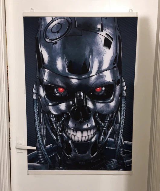 Постер Терминатор T-800, Terminator, фантастика, киборг, A3 42×30 см (id1384) - изображение 4