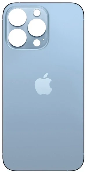 Задня кришка для iPhone 13 Pro з великим вирізом під камеру оригінал Китай Blue - Фото 1 Задня кришка для iPhone 13 Pro з великим вирізом під камеру оригінал Китай Blue - зображення 1