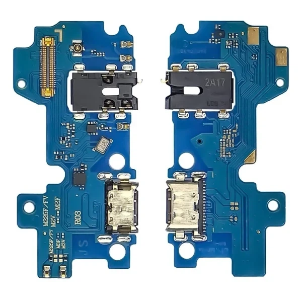 Нижня плата для Samsung M225 / M325 Galaxy M22 / M32 з роз'ємом зарядки та мікрофоном оригінал Китай - Фото 1 Нижня плата для Samsung M225 / M325 Galaxy M22 / M32 з роз'ємом зарядки та мікрофоном оригінал Китай - зображення 1