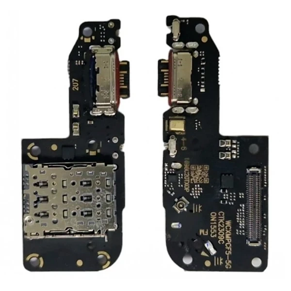 Нижня плата для Xiaomi Poco F5 з роз’ємом зарядки і мікрофоном оригінал Service Pack - Фото 1 Нижня плата для Xiaomi Poco F5 з роз’ємом зарядки і мікрофоном оригінал Service Pack - зображення 1