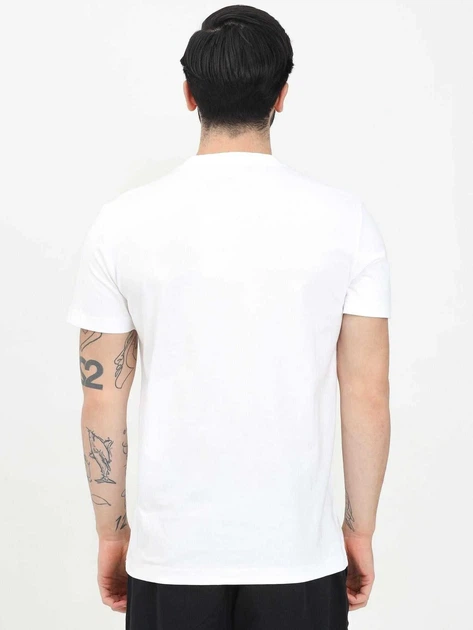 Футболка бавовняна чоловіча Calvin Klein Jeans J30J326683-YAF S Біла (8720639885084) - зображення 2