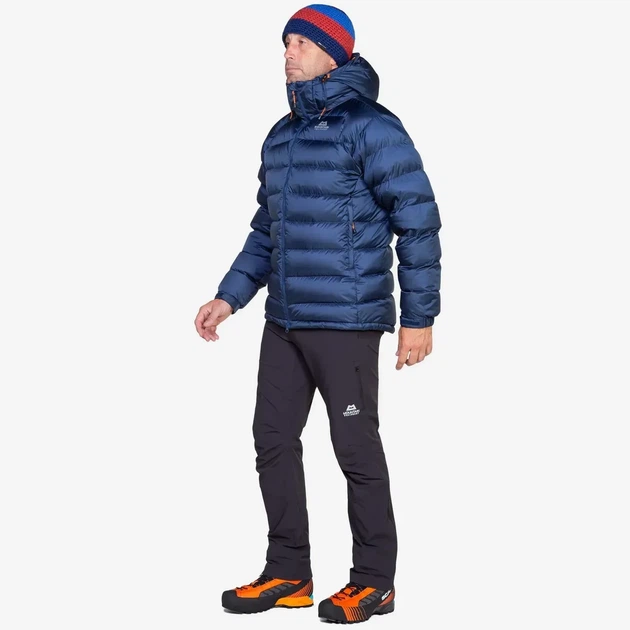 Куртка Mountain Equipment Lightline Men's Jacket (Маджоліка синя S) пух 90/10 700 водонепроникність 1600mm (ME-000148.01635.S) - Фото 5 Куртка Mountain Equipment Lightline Men's Jacket (Маджоліка синя S) пух 90/10 700 водонепроникність 1600mm (ME-000148.01635.S) - зображення 5