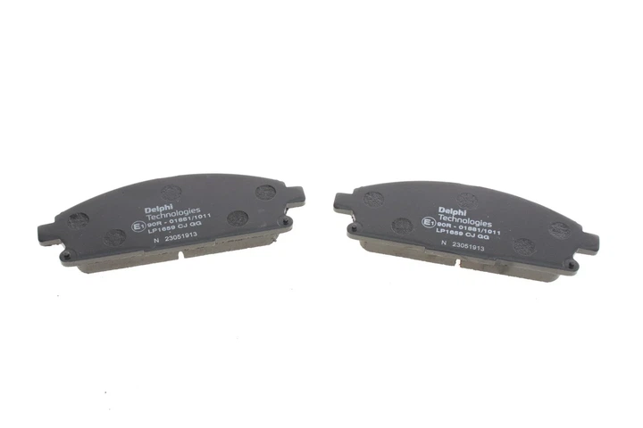Колодки гальмові Delphi LP1659 Nissan X-Trail, Pathfinder; Infiniti QX, Q 410601W385, 410601W386, 410601W387 - зображення 2