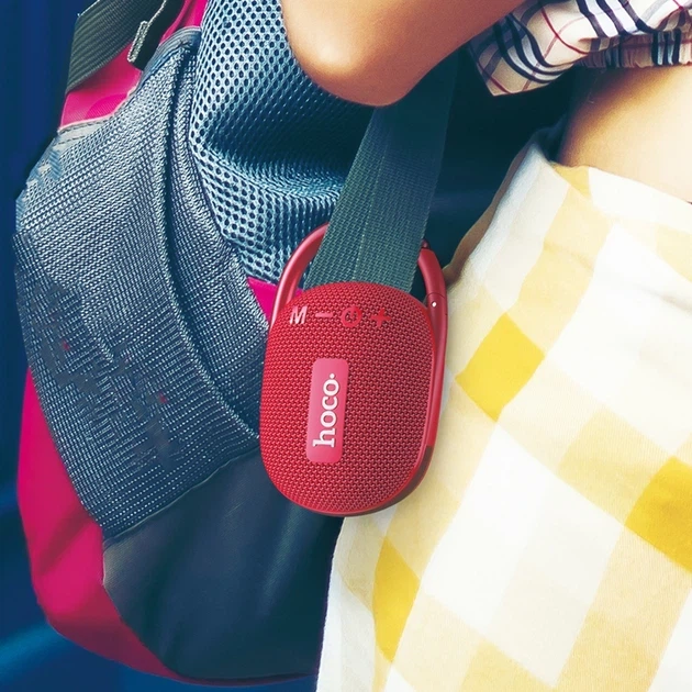 Портативная колонка Hoco HC17 Sports BT Speaker 5W Red - Фото 2 Портативная колонка Hoco HC17 Sports BT Speaker 5W Red - изображение 2