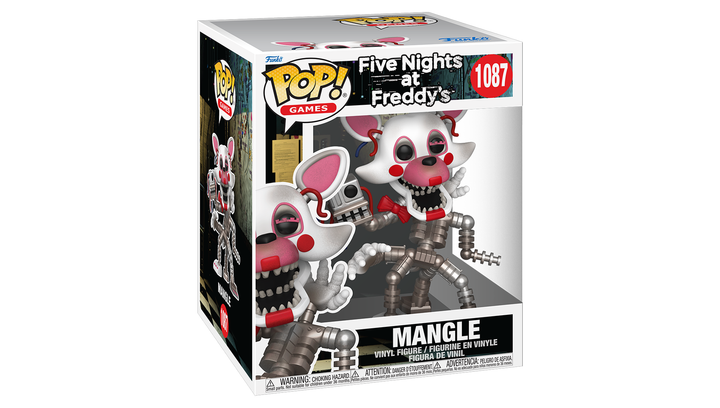Фигурка FUNKO POP! Мангл Пять Ночей с Фредди Super Mangle Five Nights at Freddy's 152mm 1087 83868 - изображение 2