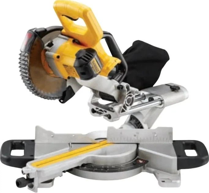 Пила торцювальна акумуляторна DeWalt 18V 184 мм без акумулятора та зарядного пристрою (DCS365N-XJ) - зображення 2