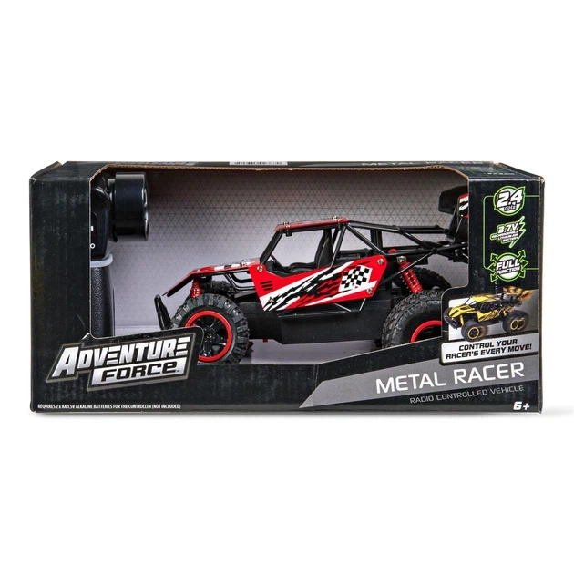 Металева машинка на радіокеруванні Adventure Force Metal Racer - частота 2,4 ГГц - Фото 1 Металева машинка на радіокеруванні Adventure Force Metal Racer - частота 2,4 ГГц - изображение 1
