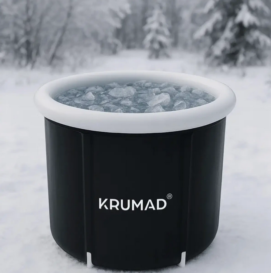 Бочка для закалки KRUMAD складная 320 л с каркасом и надувным ободом холодная купель черная - Фото 6 Бочка для закалки KRUMAD складная 320 л с каркасом и надувным ободом холодная купель черная - изображение 6