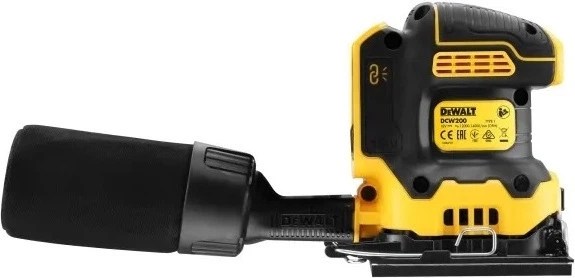 Akumulatorowa szlifierka oscylacyjna DeWalt 18 V XR bez akumulatora i ładowarki (DCW200N-XJ) - obraz 3