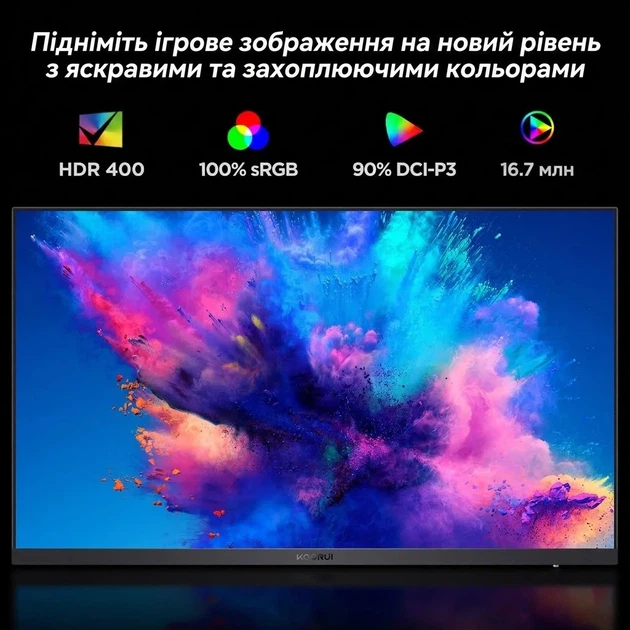 Монітор 27" KOORUI MG27H3Q 2К IPS 170 Гц (102002374) - Уцінка - зображення 2