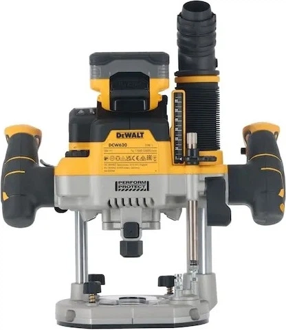 Акумуляторний фрезер DeWalt POWERSTACK 18V XR 8-12 мм з 2 акумуляторами 5 Аг (DCW620H2-QW) - зображення 4
