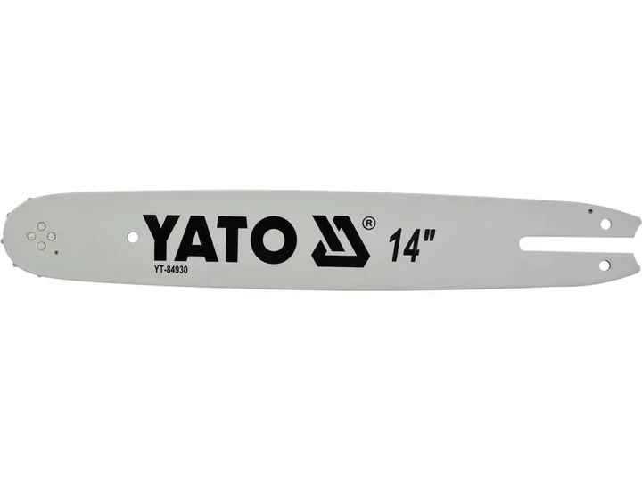 Шина для бензопилы YATO 14 дюймов 35 см 50 звеньев 3/8 1,3 мм для STIHL MS 180 MS 230 MS 250 YT-84930 - Фото 1 Шина для бензопилы YATO 14 дюймов 35 см 50 звеньев 3/8 1,3 мм для STIHL MS 180 MS 230 MS 250 YT-84930 - изображение 1