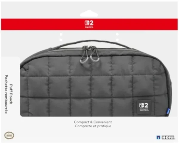 Чохол Hori Puff Pouch для Nintendo Switch 2 NSX-019E Black (4961818039957) - зображення 3