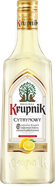 Ликер Krupnik Lemon 0.5 л 30% (5900595008564) - изображение 1