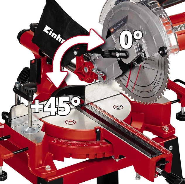 Пила торцювальна Einhell TC - SM 2531/2 U (4006825645637) - зображення 2