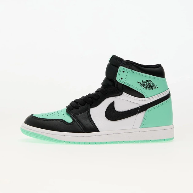 Чоловічі шкіряні кросівки Air Jordan 1 Retro High OG DZ5485-130 високі чорні з зеленим Розмір 45 - Фото 3 Чоловічі шкіряні кросівки Air Jordan 1 Retro High OG DZ5485-130 високі чорні з зеленим Розмір 45 - изображение 3