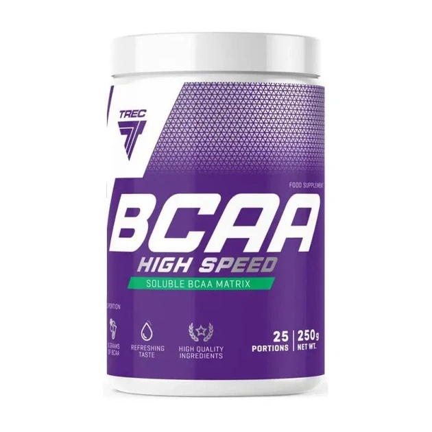 BCAA High Speed TREC nutrition, вишня-грейпфрут, 250 г - Фото 1 BCAA High Speed TREC nutrition, вишня-грейпфрут, 250 г - зображення 1