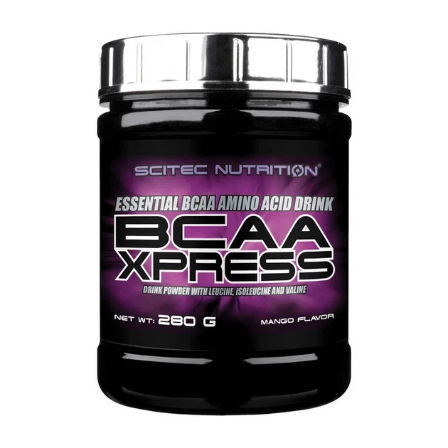 Аминокислоты ВСАА для роста мышечной массы BCAA Xpress Scitec Nutrition, яблоко, 280 г - изображение 2