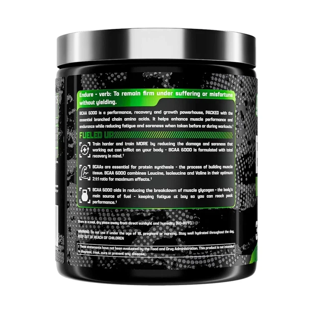 BCAA аминокислоты BCAA 6000 Nutrex, зеленое яблоко, 237 г - Фото 2 BCAA аминокислоты BCAA 6000 Nutrex, зеленое яблоко, 237 г - изображение 2