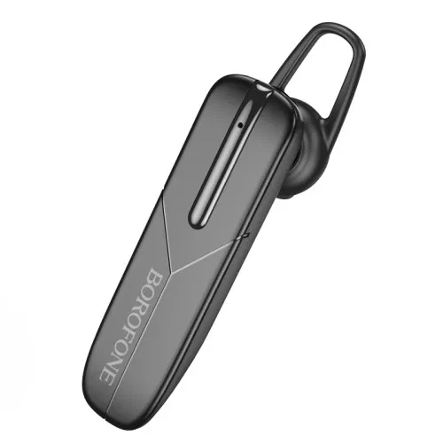 Bluetooth гарнитура BOROFONE BC36, Bluetooth 5.0, беспроводная гарнитура для звонков и музыки, 6 часов работы, черная - изображение 3
