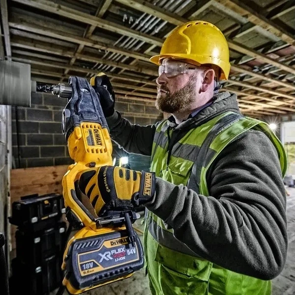 Акумуляторний кутовий дриль DeWalt FLEXVOLT 54V XR без акумулятора та зарядного пристрою (DCD470N-XJ) - зображення 6