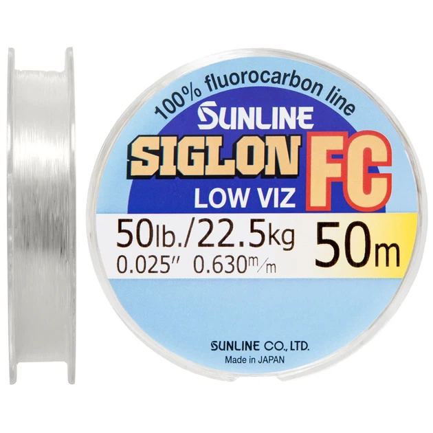 Флюорокарбон Sunline Siglon FC 50m 0.630mm 22.5kg поводковый - Фото 1 Флюорокарбон Sunline Siglon FC 50m 0.630mm 22.5kg поводковый - изображение 1