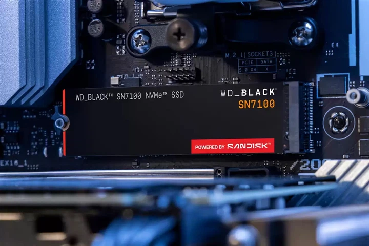 内蔵型SSD Western Digital M.2 SSD 1TB 2280 SN7100 SSD диск Western Digital Black SN7100 1TB NVMe M.2 2280 PCIe 4.0