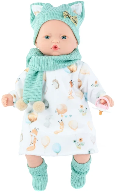 Bobasy hiszpańskie Marina & Pau Pitus Mellizos bliźniaki płaczące 42 cm (MP0579) - obraz 4