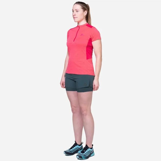 Шорти Mountain Equipment Dynamo Women's Twin Short (Bluefin 14) з еластичним поясом та внутрішніми шортами з м'якого матеріалу (ME-005986.1805.14) - зображення 6
