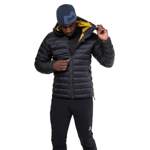 Куртка Mountain Equipment Superflux Men's Jacket Obsidian (Obsidian XL) для альпинизма вес 580 г (ME-005768.01595.XL) - Фото 2 Куртка Mountain Equipment Superflux Men's Jacket Obsidian (Obsidian XL) для альпинизма вес 580 г (ME-005768.01595.XL) - изображение 2