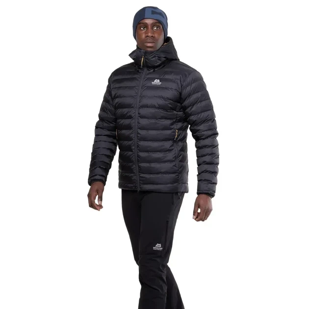 Куртка Mountain Equipment Superflux Men's Jacket Obsidian (Obsidian XL) для альпинизма вес 580 г (ME-005768.01595.XL) - Фото 4 Куртка Mountain Equipment Superflux Men's Jacket Obsidian (Obsidian XL) для альпинизма вес 580 г (ME-005768.01595.XL) - изображение 4