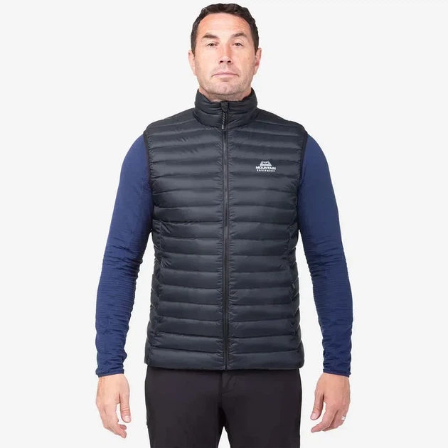 Жилетка Mountain Equipment Frostline Men's Vest (black S) ультралегкая пуховая (ME-007374.01004.S) - изображение 2