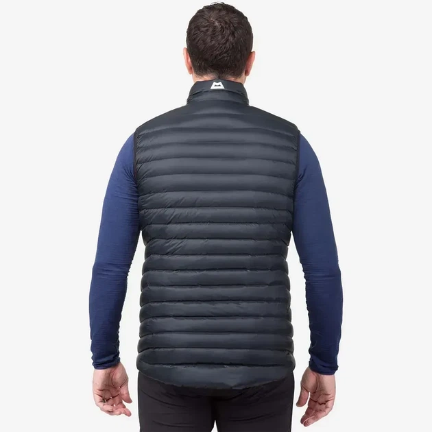 Жилетка Mountain Equipment Frostline Men's Vest (black S) ультралегкая пуховая (ME-007374.01004.S) - изображение 3