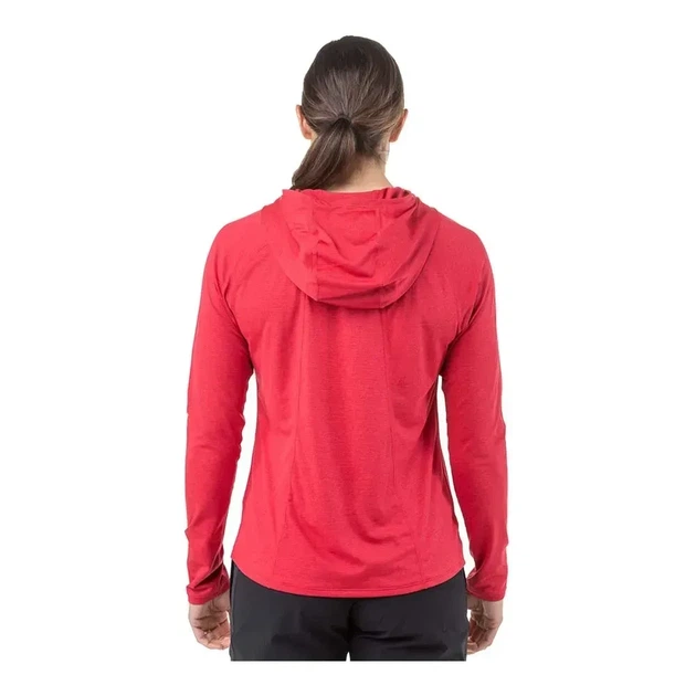 Кофта Mountain Equipment Glace Women's Hooded Top (Capsicum Red 12) легка швидковисихаюча вага 150 г (ME-005993.01559.12) - Фото 4 Кофта Mountain Equipment Glace Women's Hooded Top (Capsicum Red 12) легка швидковисихаюча вага 150 г (ME-005993.01559.12) - зображення 4