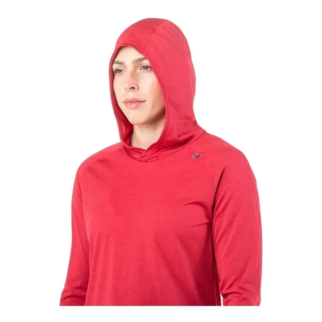 Кофта Mountain Equipment Glace Women's Hooded Top (Capsicum Red 12) легка швидковисихаюча вага 150 г (ME-005993.01559.12) - Фото 5 Кофта Mountain Equipment Glace Women's Hooded Top (Capsicum Red 12) легка швидковисихаюча вага 150 г (ME-005993.01559.12) - зображення 5