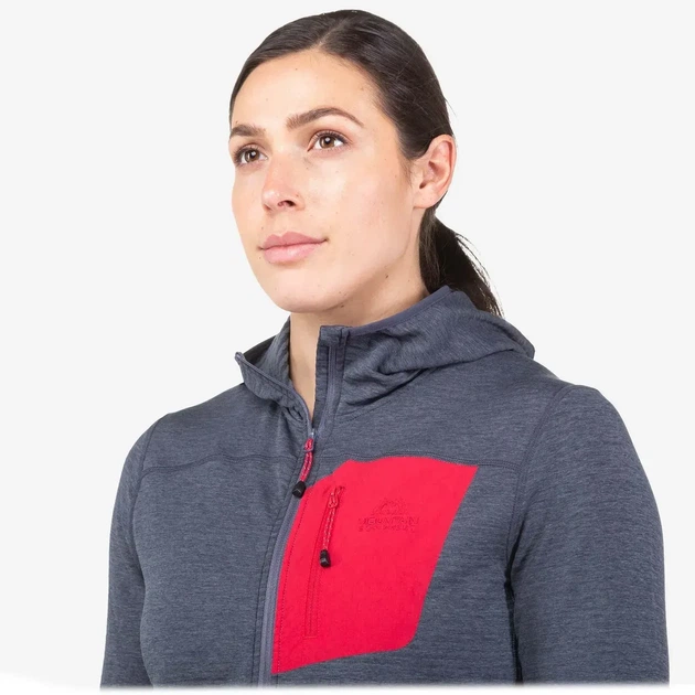 Кофта Mountain Equipment Lumiko Hooded Women's Jacket (Spruce/Deep Teal 12) вес 220 г (ME-005368.01591.12) - изображение 5