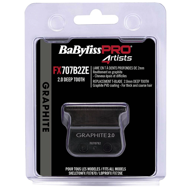 Нож для триммера BaByliss Pro SkeletonFX Boost+ Black FX707BD2E - изображение 2