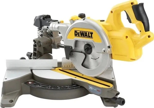 Пила торцювальна DeWalt 54V Flexvolt 216 мм з 2 акумуляторами 6 Аг (DCS777T2-QW) - зображення 3